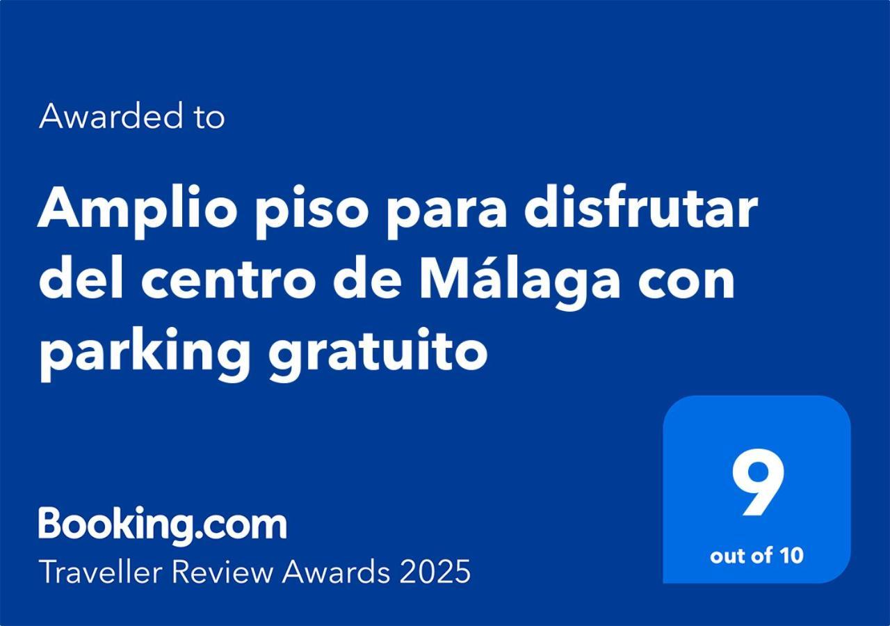 Amplio Piso Para Disfrutar Del Centro De Malaga Con Parking Gratuito Exteriér fotografie